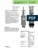 NAF-Knife Knife Gate Valves FK 24.31 (5) GB: Primary Characteristics