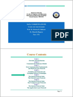 Course Contents: Data Communications Grade Prof. Dr. Hassan H. Soliman Dr. Mostafa Elgayar Part 5 P1