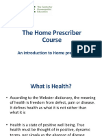 Home Prescribing Course PP PDF