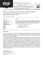 Digital Accounting and The Human Factor: Theory and Practice