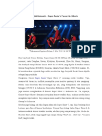 Teks Berita (Infotaiment) - Super Junior's Concert in Jakarta