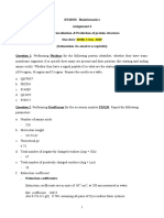 Assignment 5 - Protein Localization & Prediction of Protein Structure