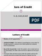 Letters of Credit