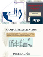 Campo de Aplicación de Las Operaciones Unitarias en