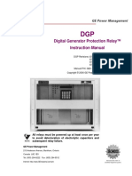 Generator Protection Relay DGP Manual