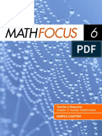 Teachers Resource Chapter 3 Number Relationships Sample