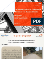 Programa Novos Caminhos - AcelorMittal