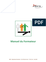 Manuel Du Formateur SST Juin 2020 1 - Derniere Version