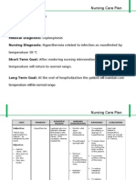 Nursing Care Plan