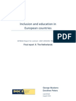 Inclusion and Education in European Countries - The Netherlands