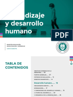 Aprendizaje y Desarrollo Humano: Maestría en Educación, Neurocognición Y Aprendizaje