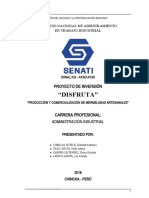 Proyecto de Inversión (Disfruta)