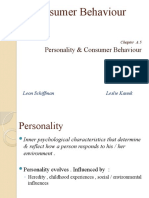 Personality & Consumer Behaviour