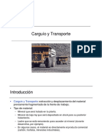  Carguio y Transporte