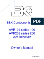 Manual - B&K - AVR 202