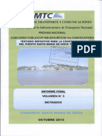 226 Estudio Definitivo para La Const Del Pte Sta Maria de Nieva y Accesos Inf Final Vol 3 Metrado