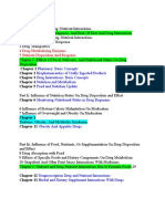 4 Drug-Metabolizing Enzymes 5 Nutrient Disposition and Response