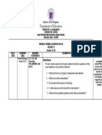 Department of Education: Weekly Home Learning Plan Grade 11 October 12-16