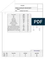 Crane Weight & Wheel Load Calculation 10 Ton SG