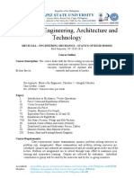 College of Engineering, Architecture and Technology: Mech 211A - Engineering Mechanics - Statics of Rigid Bodies