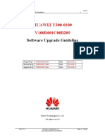 HUAWEI Y300-0100 V100R001C00B209 Upgrade Guideline