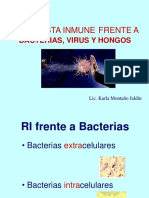 Respuesta Inmune Frente A Bacterias, Virus y Hongos