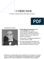 Le Corbusier: An Architect, Designer, Painter, Urban Planner and Writer