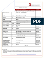 Rockinsul RB Slabs - 48 KG Per m3 75 MM - Technical Data Sheet