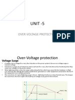 Unit - 5: Over Voltage Protection