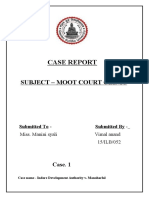 Case Report Moot Court