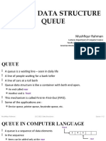 CSC 2105: Data Structure Queue: Mushfiqur Rahman