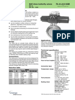 FK 41.41 (11) GB NAF-Unex Butterfly Valves: Primary Characteristics