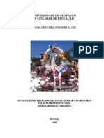 Alves - Os Festejos Do Reinado de Nossa Senhora Do Rosário em Belo Horizonte Práticas Simbólicas e Educativas