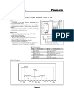 15W 2Ch. Low Frequency Power Amplifier Circuit For TV: Ics For Audio Common Use