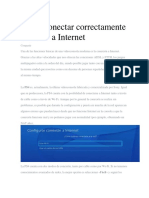 Cómo Conectar Correctamente Una PS4 A Internet