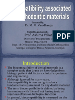 Biocompatibility Associated With Orthodontic Materilas-M.M.varadharaja