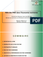 Rôle Des PME Dans L'économie Ivoirienne