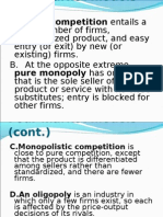 Market Structure - Pure Competition