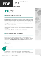 Examen - Trabajo Práctico 4 (TP4) Metodos y Tecnicas de Inv Social