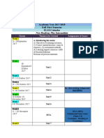 EL111 - Headway Plus - Calendar (Fall 2017-2018)