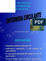 Enfermera Circulante