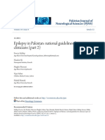 Epilepsy in Pakistan - National Guidelines For Clinicians (Part 2)