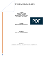 TALLER 1 Fundamentos de Economia..