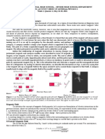 Alaminos City National High School - Senior High School Department Learning Activity Sheet in General Physics 2 Week 2, Quarter 4, May 24-28, 2021