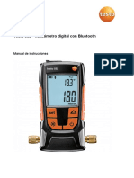 Testo 552 Bluetooth - Manual