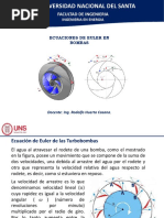 Semana 5-Ecuaciones de Euler en Bombas