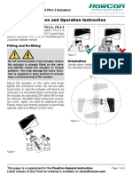 Installation and Operation Instruction: Flowcon Fn.0.2, Fn.0.4 and Fn.1.2 Actuators