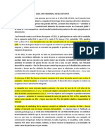 Tema 1 - Caso San Fernando. Jueves de Pavita