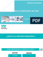 SEMANA 2 - Gestión Financiera y La Generación de Valor