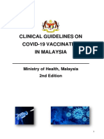 Clinical Guidelines On Covid-19 Vaccination in Malaysia 2nd Edition